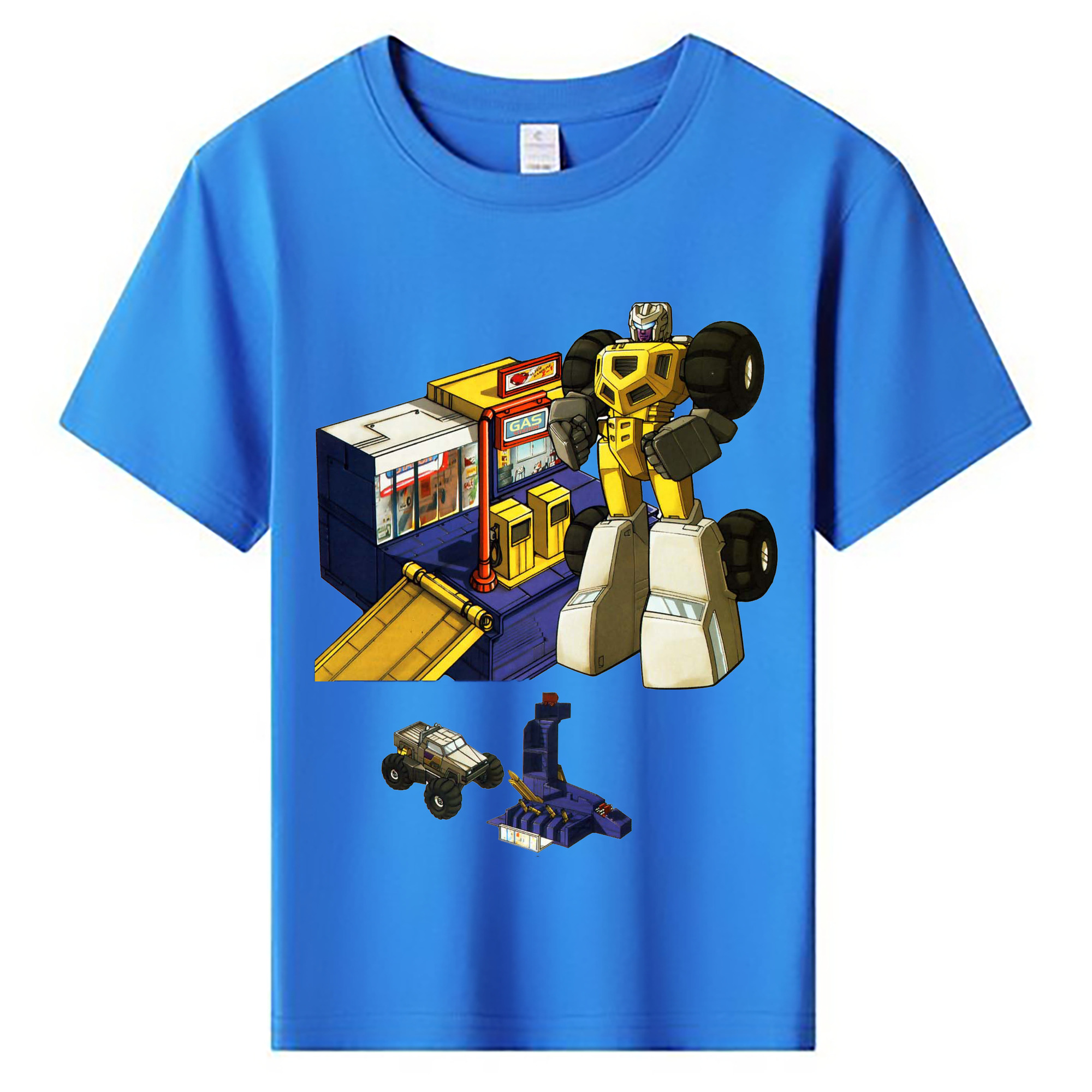 （画像用）  綿100％キッズTシャツ（フロントプリント）